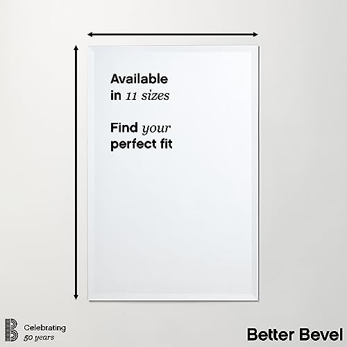Better Bevel Frameless Rectangle Mirror view 5