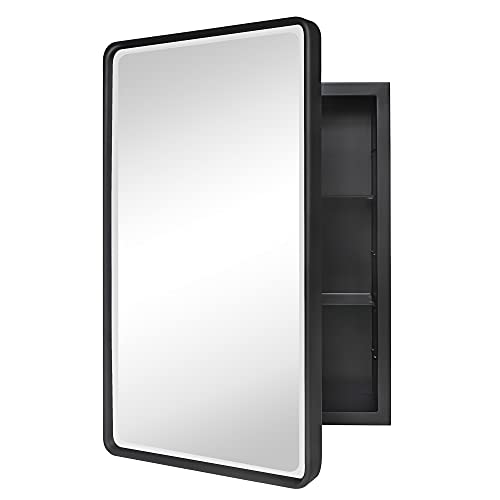 TEHOME Farmhouse Black Metal Framed