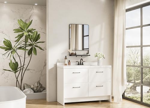 TETOTE Black Metal Framed Vanity view 2