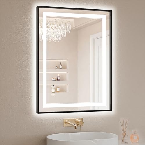 24"x32" LED Bathroom Mirror with