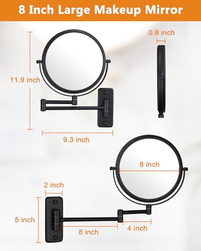 Wall Mounted Makeup Mirror - view 4