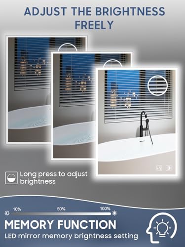 Led Mirror for Bathroom 24x32 view 4