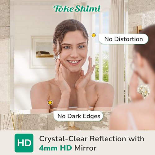 TokeShimi 24x36 Beveled Wall Mirror view 4