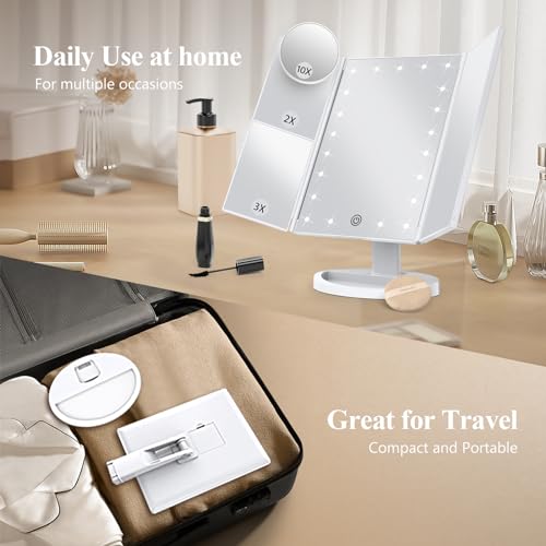 HUONUL Makeup Mirror Vanity Mirror view 4
