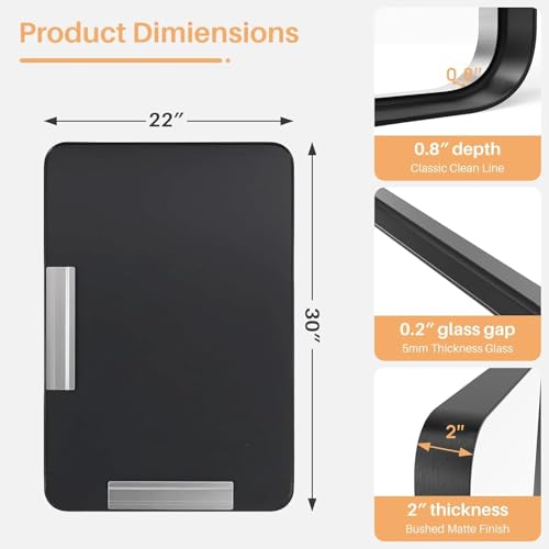 Atilioo Bathroom Mirror for Wall view 2