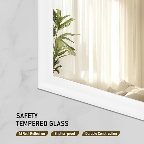 CULER White Wall Mirror for view 5
