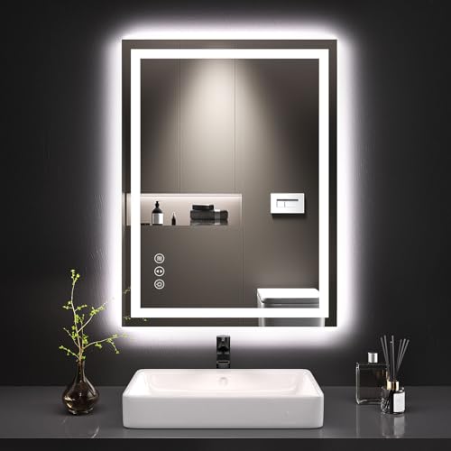LOAAO 24X32 LED Bathroom Mirror