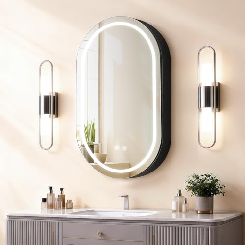 Janboe Oval Medicine Cabinet with