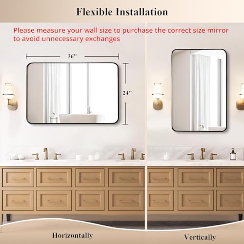 Fabuday Bathroom Mirrors Over Sink view 3
