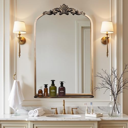 deerlove Traditional Arched Mirror with view 2