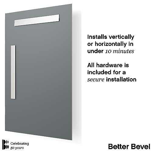 Better Bevel Frameless Rectangle Mirror view 3