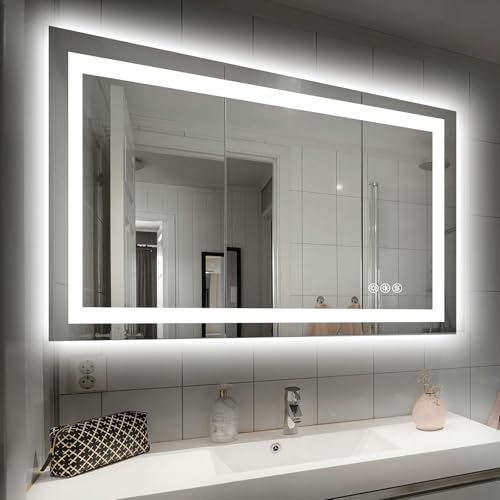 Hivone 40X32 LED Bathroom Mirror