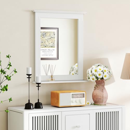 CHARMAID Bathroom Mirror with Shelf view 4
