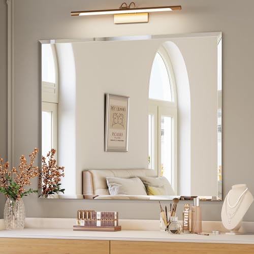 Mestikits Frameless Bathroom Mirror 30"x36"