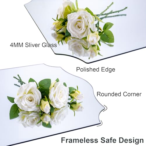 Autdot 2-Pack Arched Mirror Wall view 2