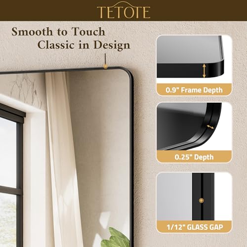TETOTE Black Metal Framed Vanity view 5