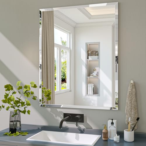 Lumireve Frameless Bathroom Mirror 24"
