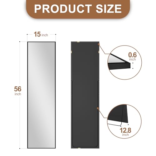 Delma Wall Full Length Mirror view 5