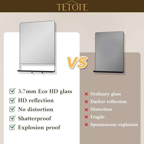 TETOTE Black Metal Framed Vanity view 4
