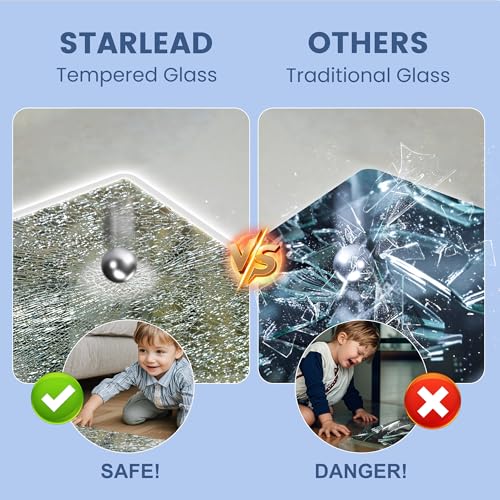 STARLEAD 28"x36" LED Bathroom Mirror view 2