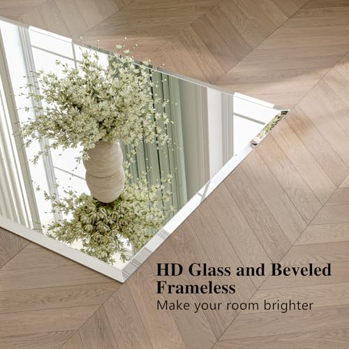 Lumireve Frameless Bathroom Mirror 24" view 5