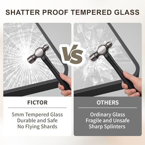 FICTOR Bathroom Mirror 2 Pack view 4
