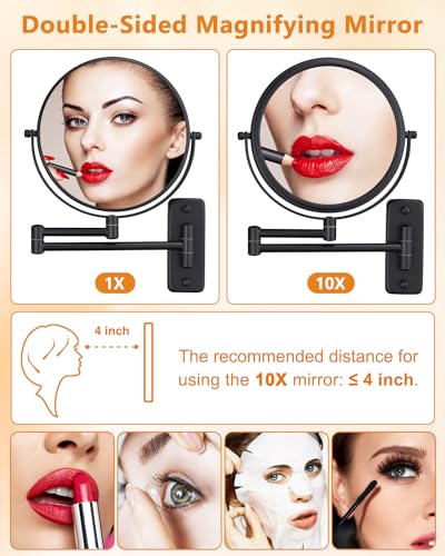 Wall Mounted Makeup Mirror - view 2