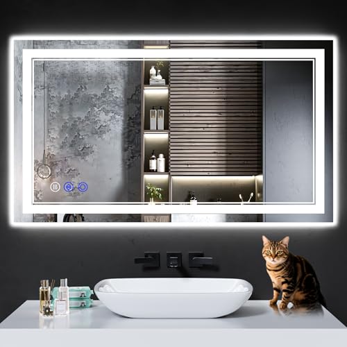 InfiniGlass 42"x24" LED Bathroom Mirror