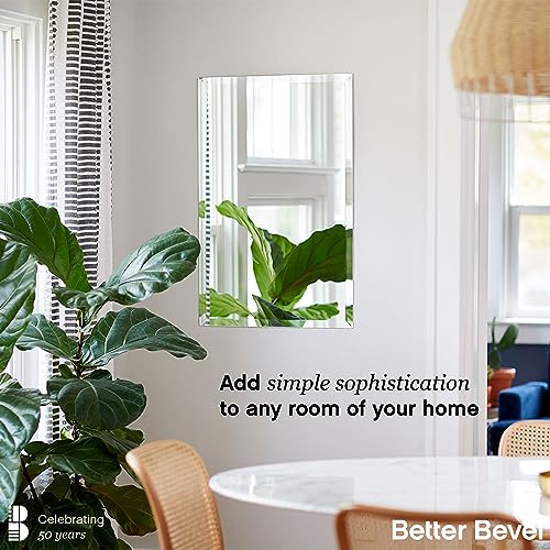 Better Bevel Frameless Rectangle Mirror view 2