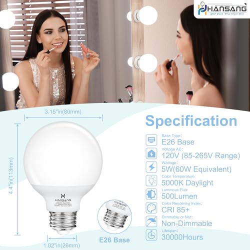 hansang G25 LED Globe Light view 2
