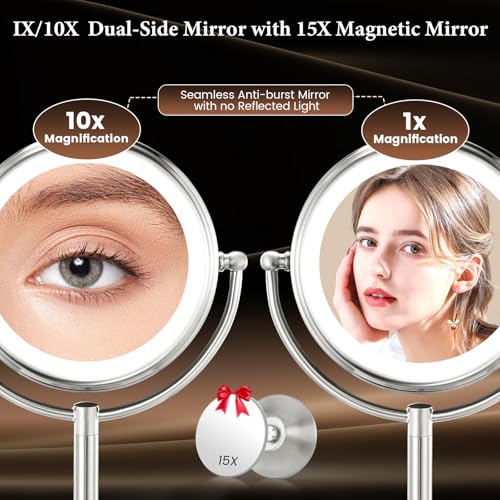 Professional 8.5" Large Lighted Makeup view 2