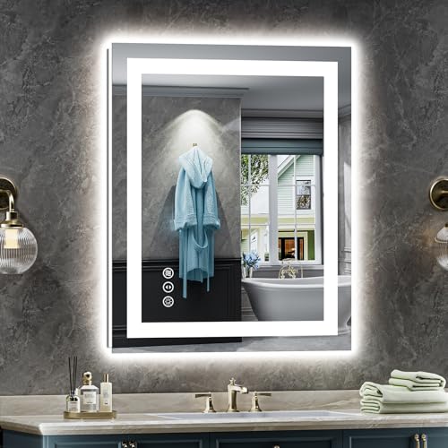 Briivue 24x32 Inch LED Bathroom