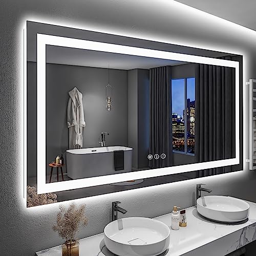 YEELAIT 60x36 Inch LED Bathroom