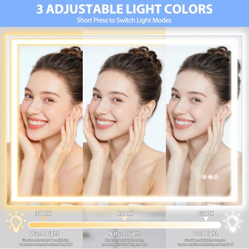 40″ × 32″ LED Bathroom view 5