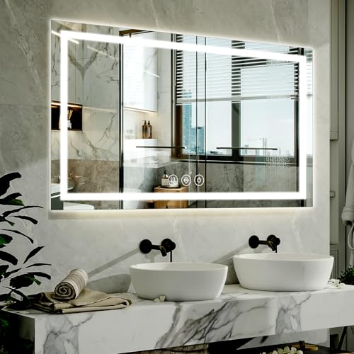 XRAMFY 40"x 60"LED Bathroom Mirror