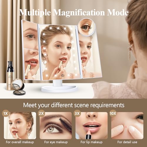 HUONUL Makeup Mirror Vanity Mirror view 2