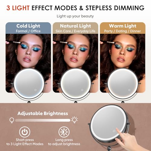 ZLOKLA 9" Wall Mounted Lighted view 5