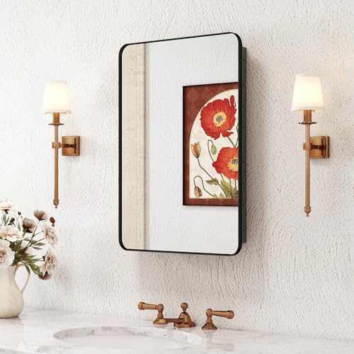 Venlus Medicine Cabinet with Mirror