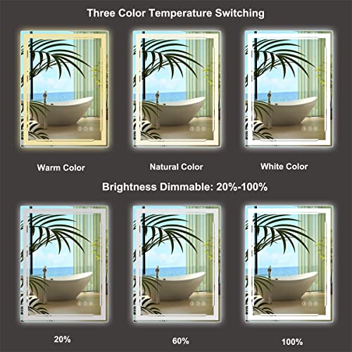 24x32 in LED Bathroom Vanity view 3