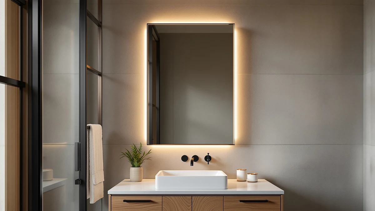 How to Frame a Bathroom Mirror With Clips comparison