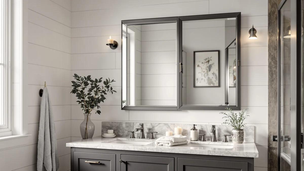How to Install Bathroom Mirror comparison
